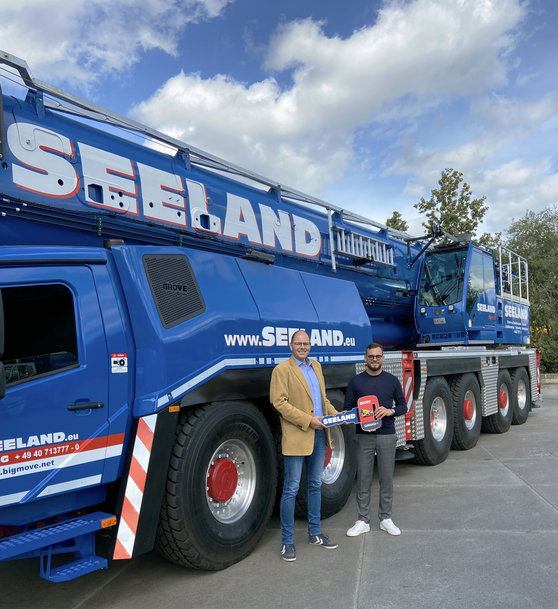 Hamburg-based heavy lift specialist Gustav Seeland acquires new Grove flagship model